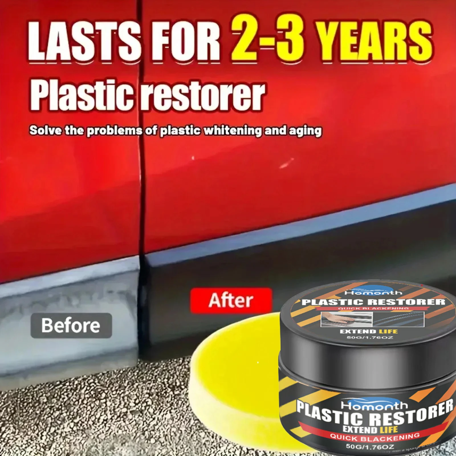 Scratch Repair, Car Interior Cleaner, Plastics Renovator thumbnail 3