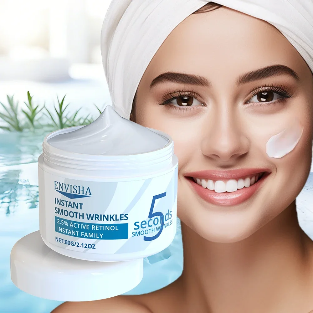 5 Seconds Retinol Anti-Wrinkle Cream Instant Line Fade Firming Face Fine Skin Smoothing Moisturizing Care Lifting Beauty Health thumbnail 3