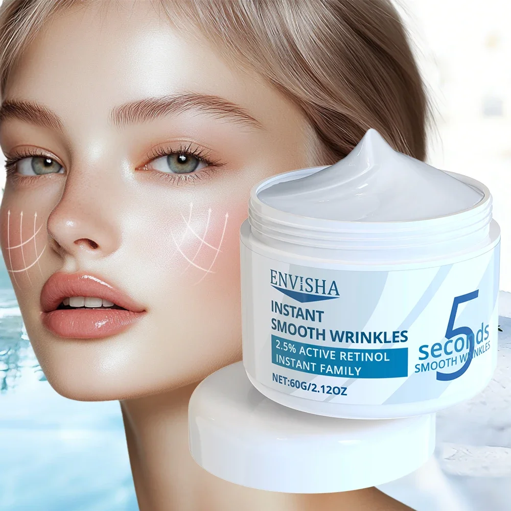 5 Seconds Retinol Anti-Wrinkle Cream Instant Line Fade Firming Face Fine Skin Smoothing Moisturizing Care Lifting Beauty Health thumbnail 2
