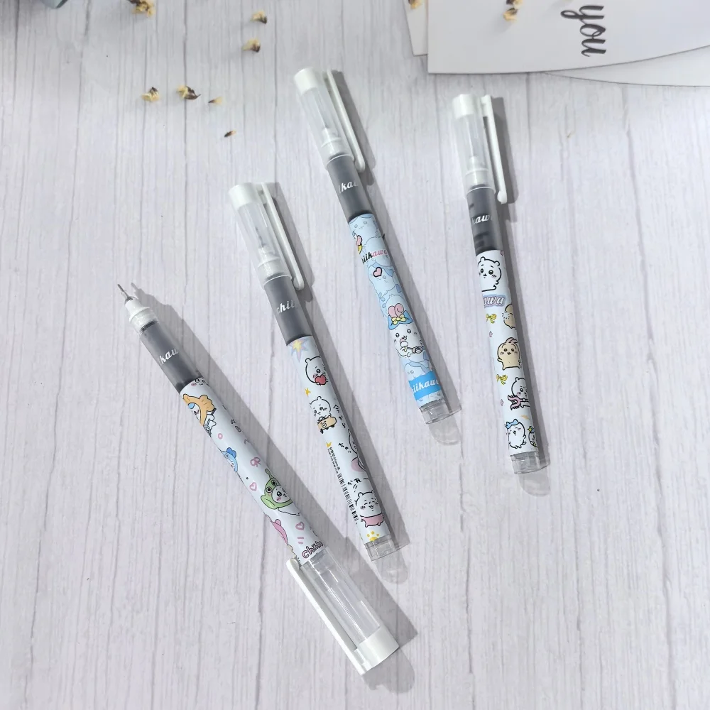 2026 Direct Liquid Gel Pen, Stylish Instagram Aesthetic, Large Capacity, Student Exam Neutral Pen, Black Pen Chiikawa thumbnail 2