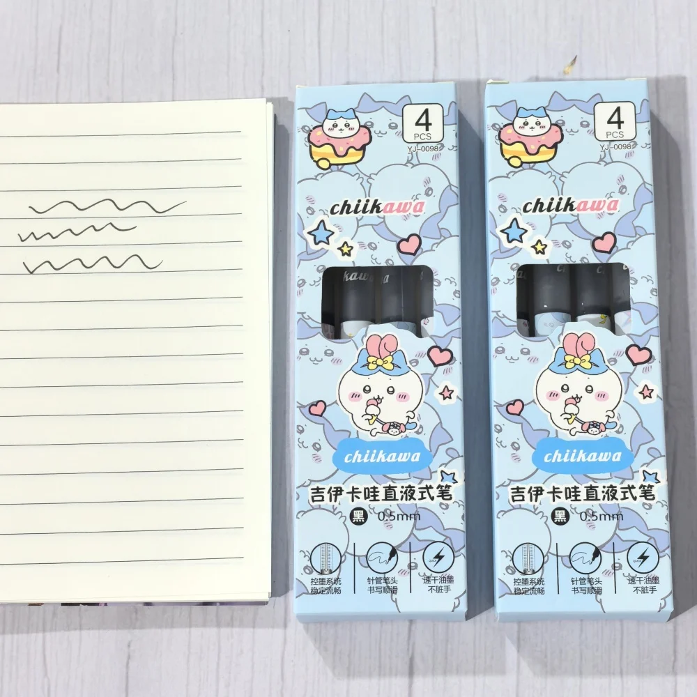 2026 Direct Liquid Gel Pen, Stylish Instagram Aesthetic, Large Capacity, Student Exam Neutral Pen, Black Pen Chiikawa thumbnail 6