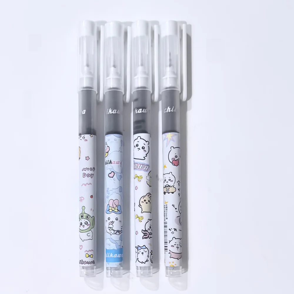2026 Direct Liquid Gel Pen, Stylish Instagram Aesthetic, Large Capacity, Student Exam Neutral Pen, Black Pen Chiikawa thumbnail 5