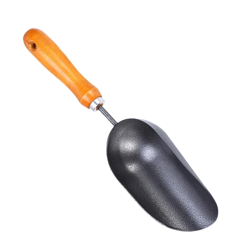 Professional Garden Trowel Ergonomic Garden Shovel Metal and Build for Soil Cultivation Container Care thumbnail 2