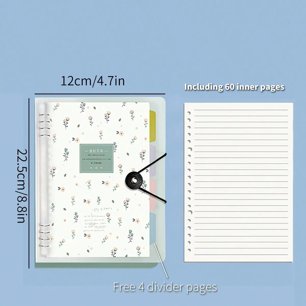 1pc Weekly Monthly Calendar Planner Notebooks Premium Paper Inspirational Notepads Office School Tabs Organization thumbnail 5