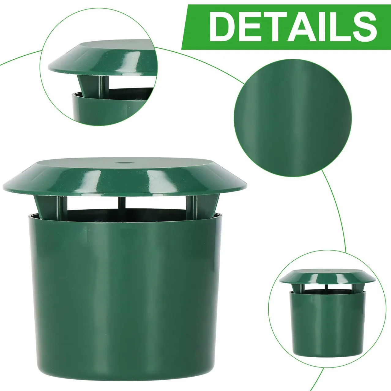 Garden Farm Protector Slug House Pests Reject Animal Pest Repeller Snail Trap Catcher Gintrap Tools Snail Cage Eco-friendly thumbnail 5