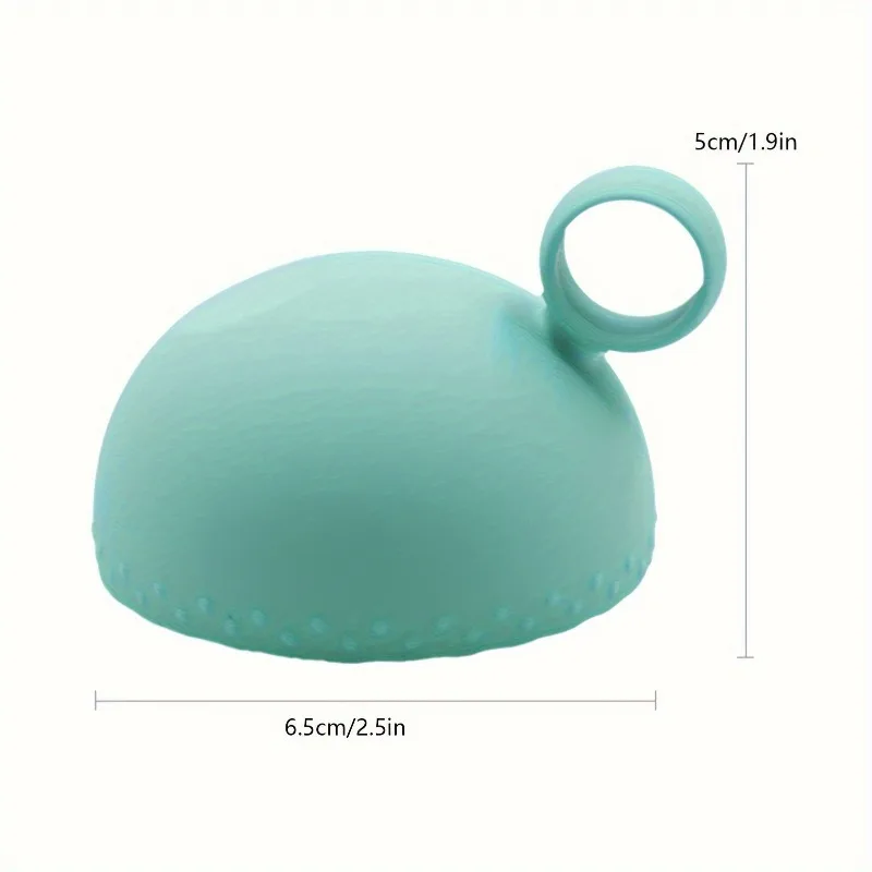 Silicone Makeup Brush Cleaner Bowl,1pcs Unscented Brush Cleaning Mat with Scrubber Pad for Eyebrow, Blush, Facial & Eye Brushes thumbnail 3