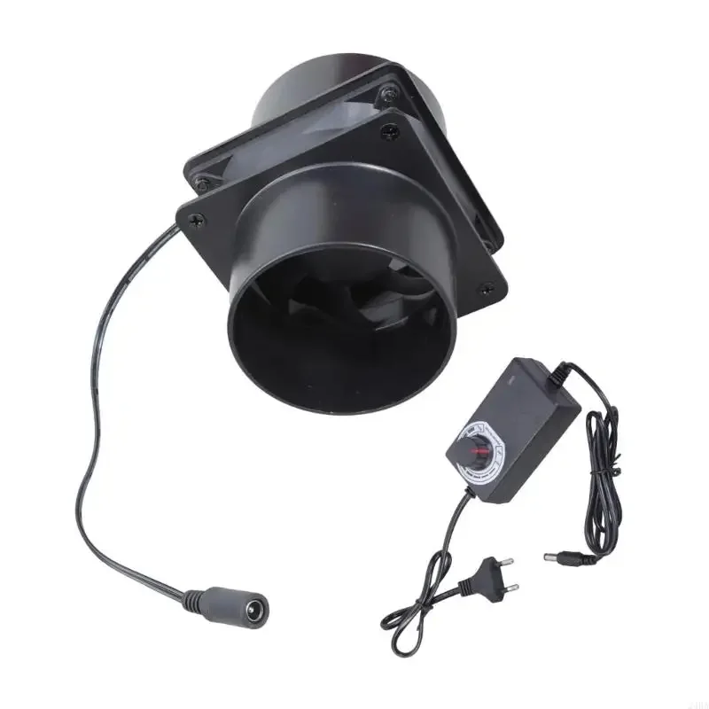 Quiet 4500RPM Air Blower Exhaust Fan For Plant Tent And Workshop Ventilation thumbnail 3