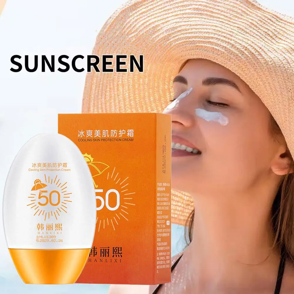 SPF50+ Sunscreen Stick Body Face Skin Care Protective Cream Summer UV Cream Sunburn Repair Sun Block Isolation Moisturizing thumbnail 6