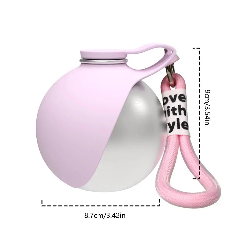 285ML Leak-Proof Feeder Dogs Bottle,Portable Dog Drinker 2-in-1 Stainless Steel Silicon Lightweight Travel Pet Supplies thumbnail 6
