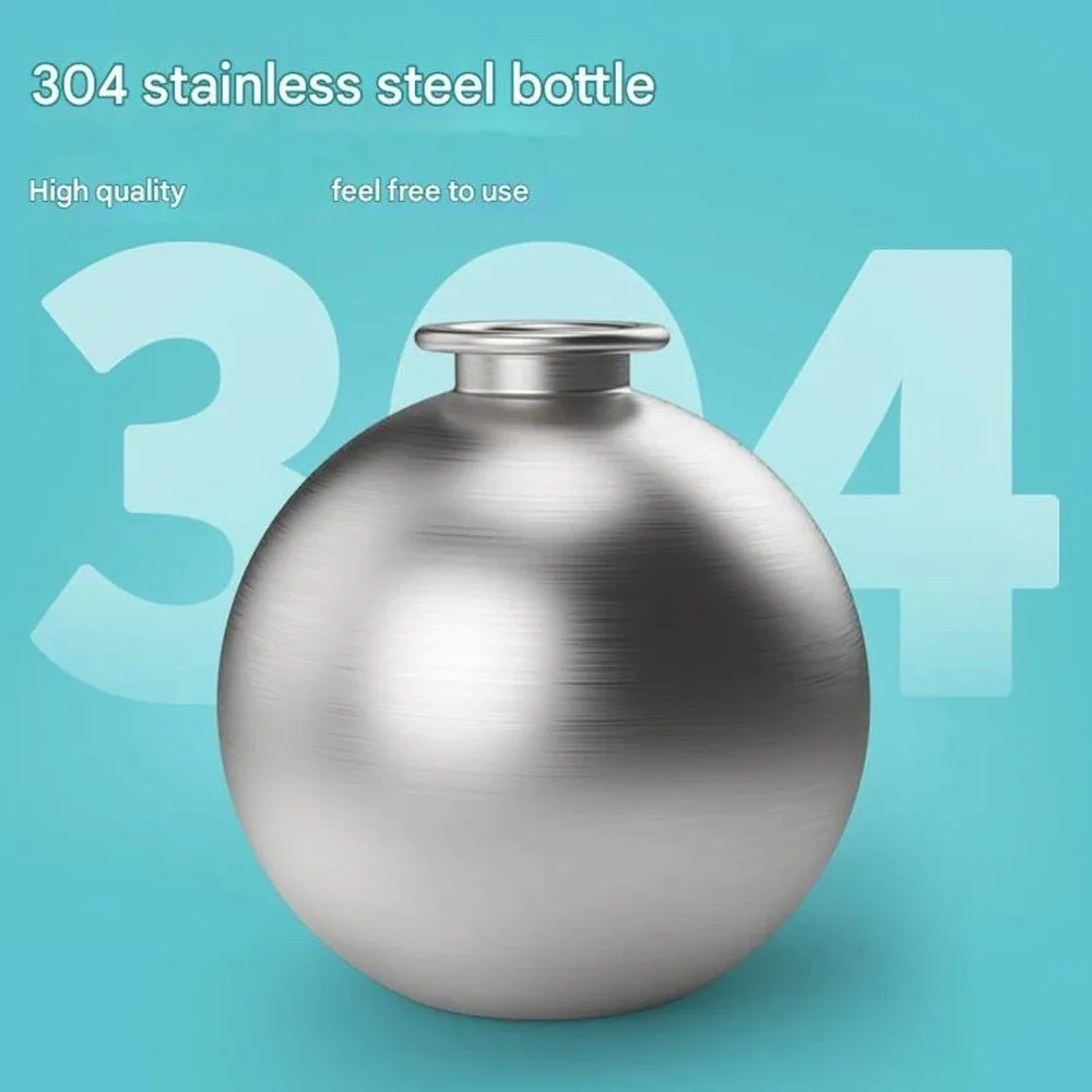 285ML Leak-Proof Feeder Dogs Bottle,Portable Dog Drinker 2-in-1 Stainless Steel Silicon Lightweight Travel Pet Supplies thumbnail 5