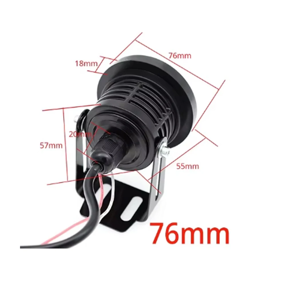 Auto 30W Car Driving DRL Fog Lights COB Angel Eye 76mm Ambient Lamps Waterproof Daytime Running Bulb Headlight DC 12V thumbnail 5
