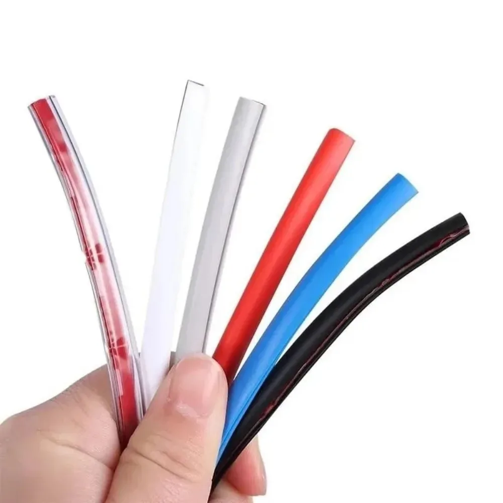 New 5M Car Door Edge Scratch Protector Strip Auto U Type Rubber Moulding Trim Protection Side Adhesive Sealing Guard Sticker thumbnail 5