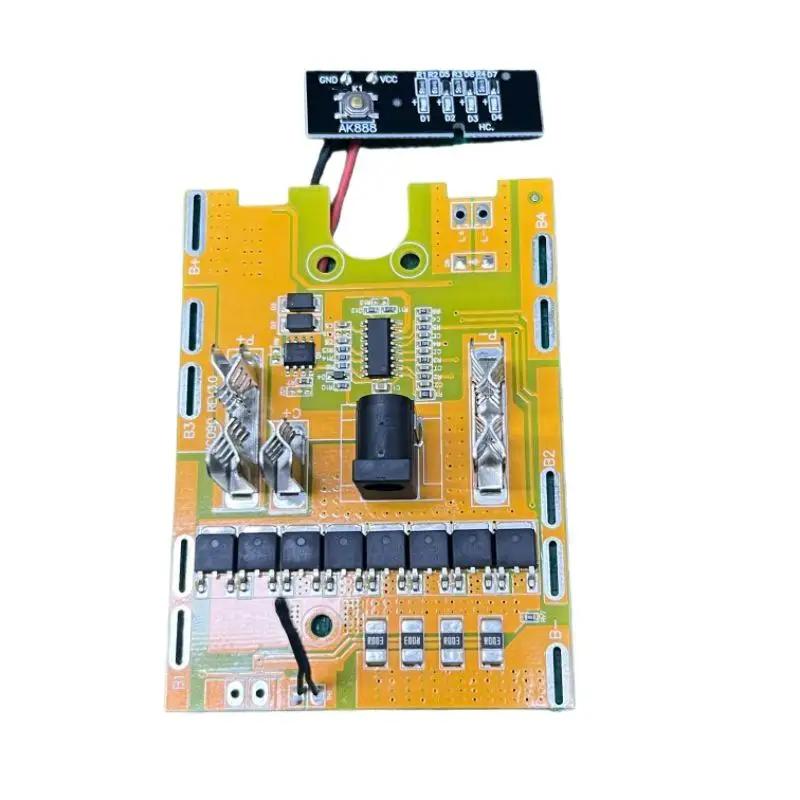 1Pcs DIY Accessories 21V 8MOS Balance Protection Board For 18650 Angle Grinder Chainsaw Electric Wrench Protection Board thumbnail 5