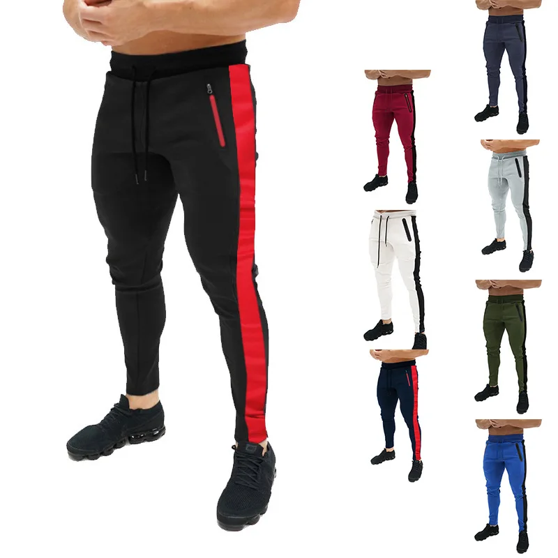 2025 New Cargo Pants Men's Loose Straight sports Clothing Solid color sweatpants Versatile Joggers Woven Casual Male Trousers ﻿ thumbnail 3