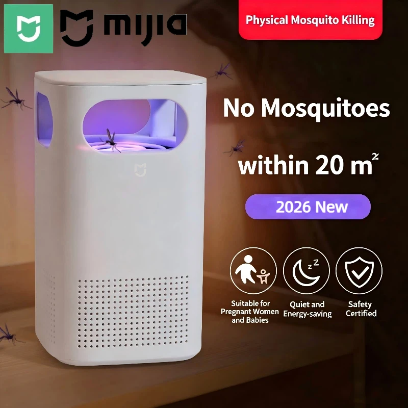 Xiaomi USB Mosquito Killer Lamp Fly Bug Mosquito Repeller Electronic LED Light Control Lamp Small Insect Trap Home Appliances