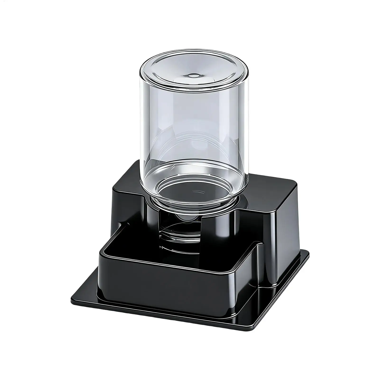 Anti-slip Base Reptiles Water Feeder Detachable Plastic Reptile Water Dispenser Stable Turtle Water Bowl For Snakes Tortoise thumbnail 4