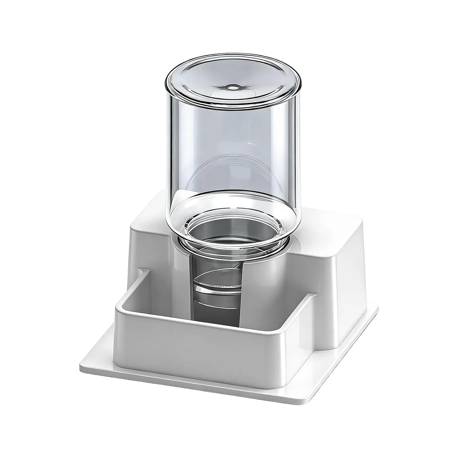 Anti-slip Base Reptiles Water Feeder Detachable Plastic Reptile Water Dispenser Stable Turtle Water Bowl For Snakes Tortoise thumbnail 5