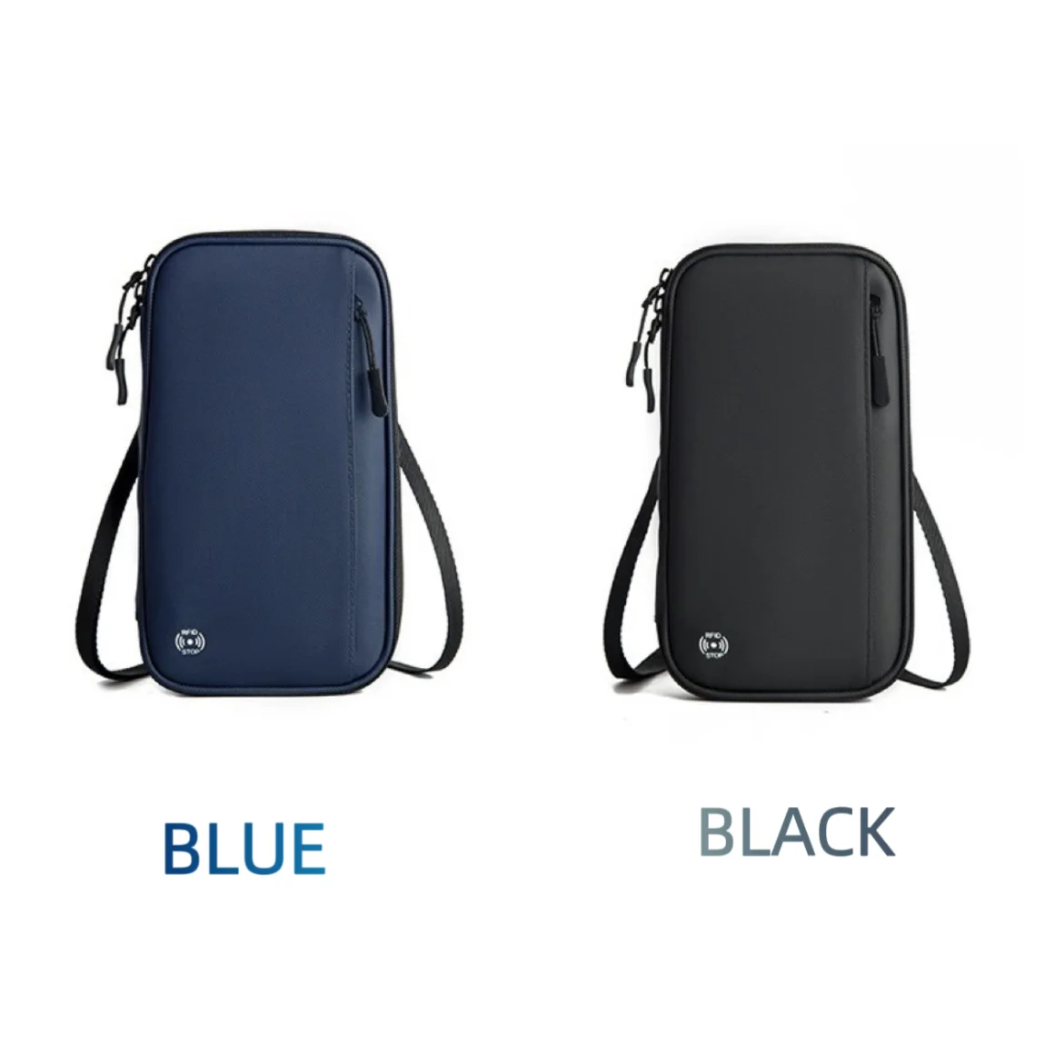 Travel Document Organizer Passport Holder Bag Waterproof Passport Holder with RFID Blocking Passport Wallet Pocket Family Trip thumbnail 3