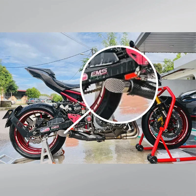 FOR Z900 Motorcycle Exhaust System Modified With Stainless Steel Short Muffler For Ninja Z900 thumbnail 6
