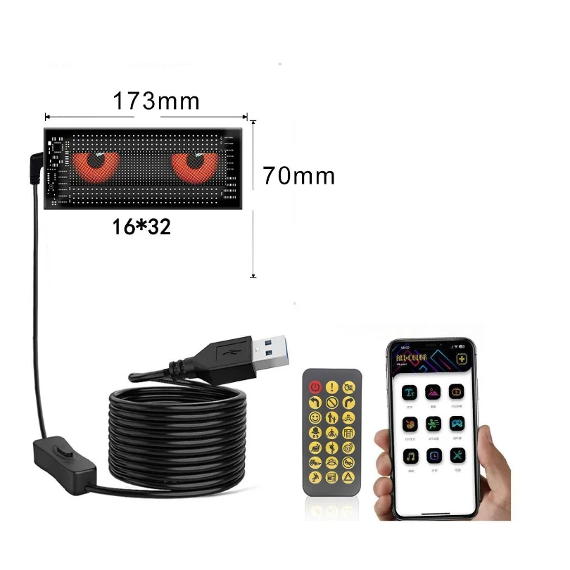 LED advertising screensoft screen APP Bluetooth car display screen thumbnail 6
