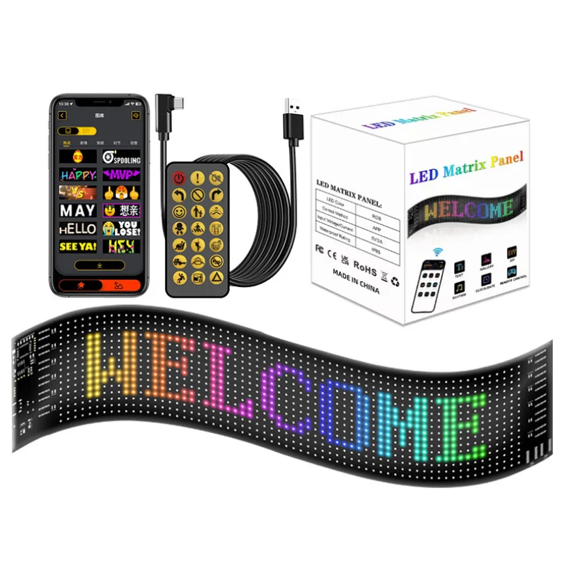 LED advertising screensoft screen APP Bluetooth car display screen thumbnail 5