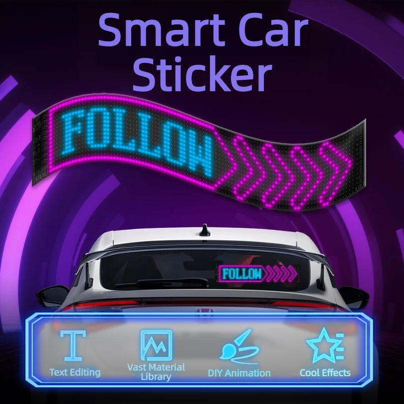 LED advertising screensoft screen APP Bluetooth car display screen thumbnail 3