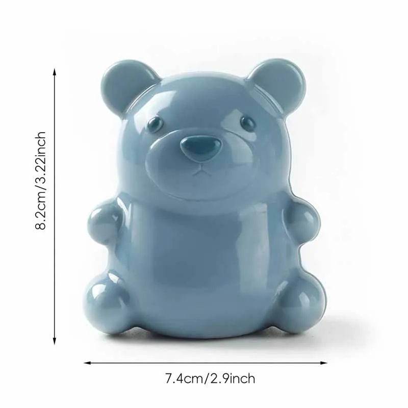 Baby Hair Brush Kid Hand Cleaning Brush Finger Nails Scrub Clean Brushes with Soft Bristle Cute Animal Children Care Accessories thumbnail 6