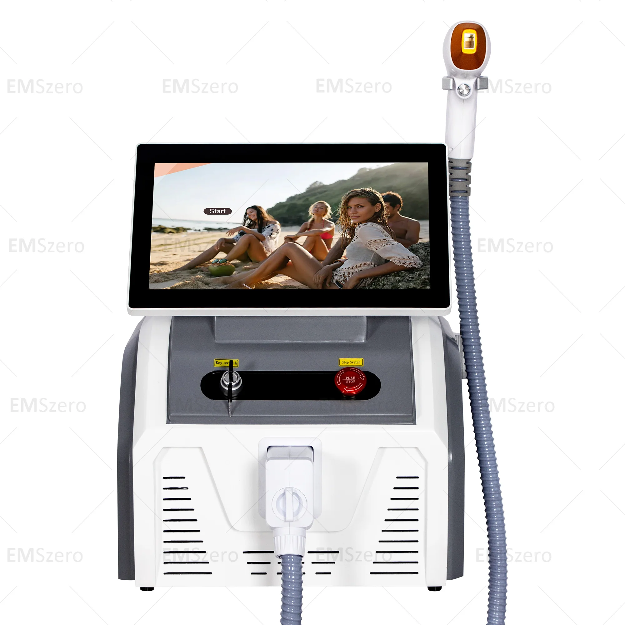 808nm Diode Hair Removal Machine 808 755 940 1064 Permanent Hair Remov Equipment Painless Body Epilator Device thumbnail 5