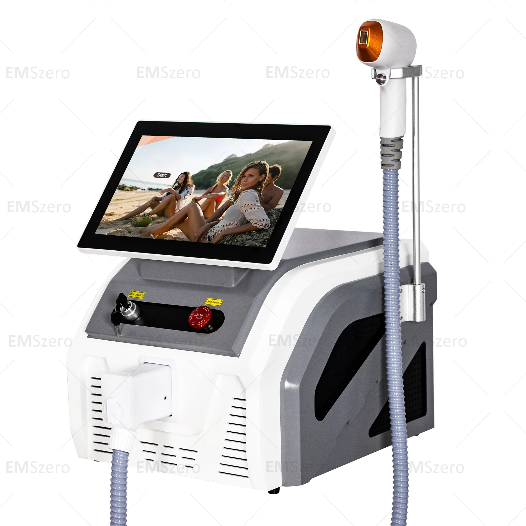 808nm Diode Hair Removal Machine 808 755 940 1064 Permanent Hair Remov Equipment Painless Body Epilator Device thumbnail 6