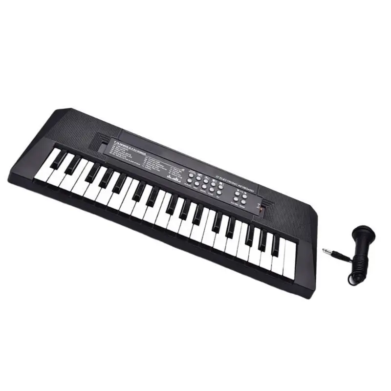 652F 37/54 Keyboard Piano with Microphone Portable Electronic Digital Piano thumbnail 2