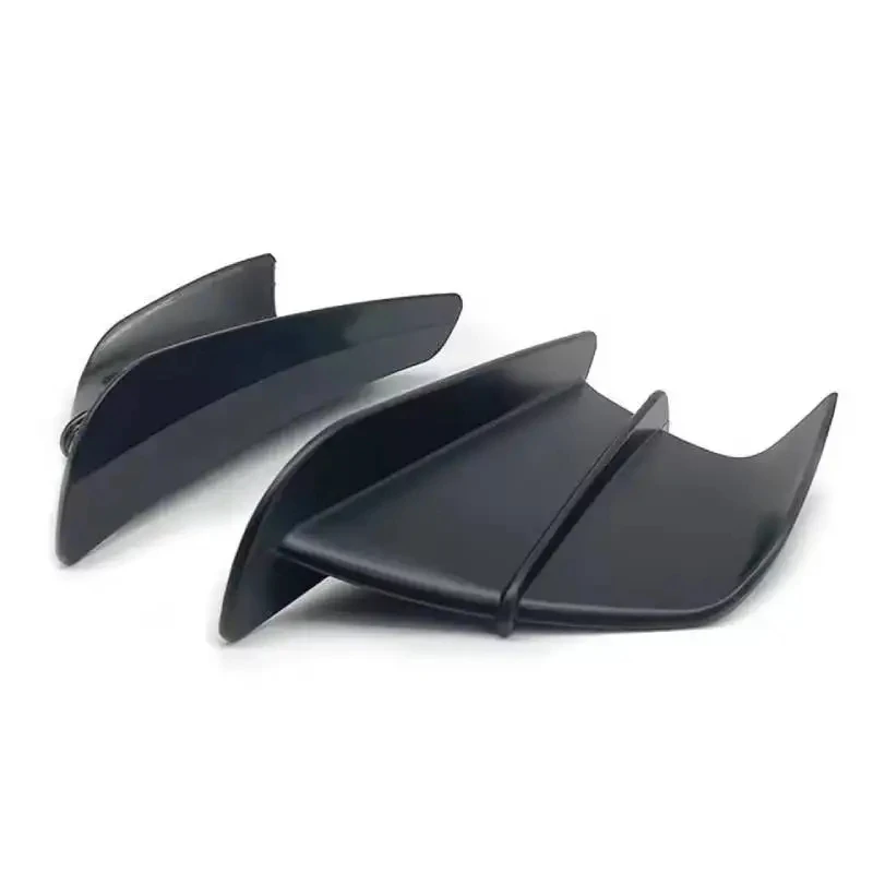 1 Pair Universal Motorcycle Aerodynamic Winglet Spoiler Side Wing Kit For Kawasaki Ninja Yamaha YZF R1 R6 R25 R7 R3 BMW S1000RR thumbnail 5