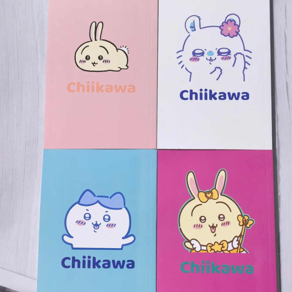2026 A5 Softcover Colorful Notebook, Cute Stylish Thickened Printed Hand-drawn Journal for Students Chiikawa thumbnail 5