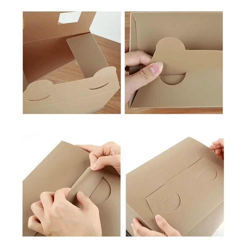 Multifunctional Plastic Foldable Book Storage Box A4 Waterproof Book Sorting Storage Box Large Capacity File Sorting Rack Office thumbnail 5