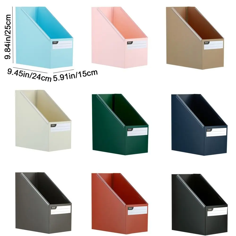 Multifunctional Plastic Foldable Book Storage Box A4 Waterproof Book Sorting Storage Box Large Capacity File Sorting Rack Office thumbnail 6