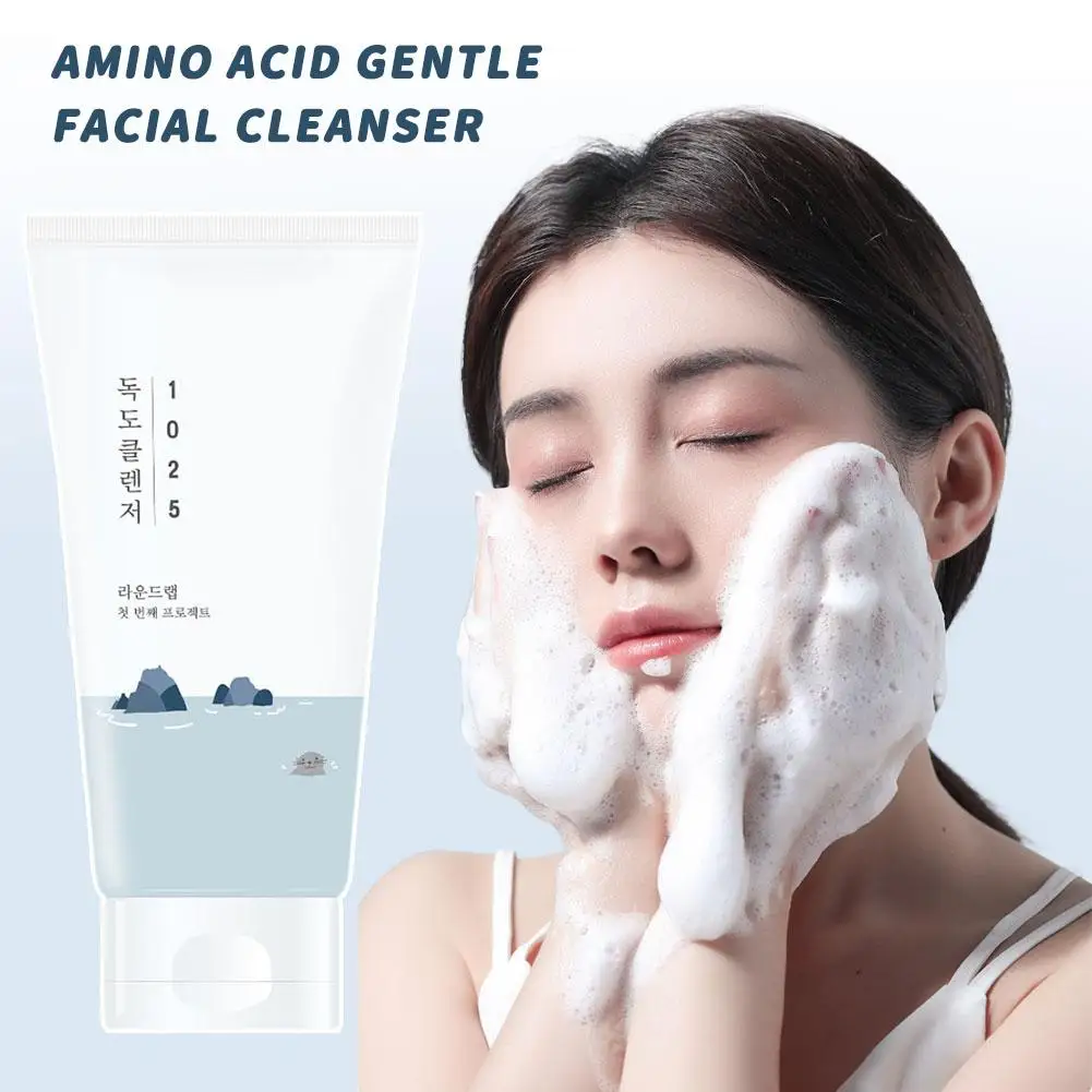 ROUND LAB Cleanser+Moisturizing Cream Deep Hydrating Face Moisturizer Cleansing and Makeup Removal Reduces Sebum Skin Care thumbnail 2