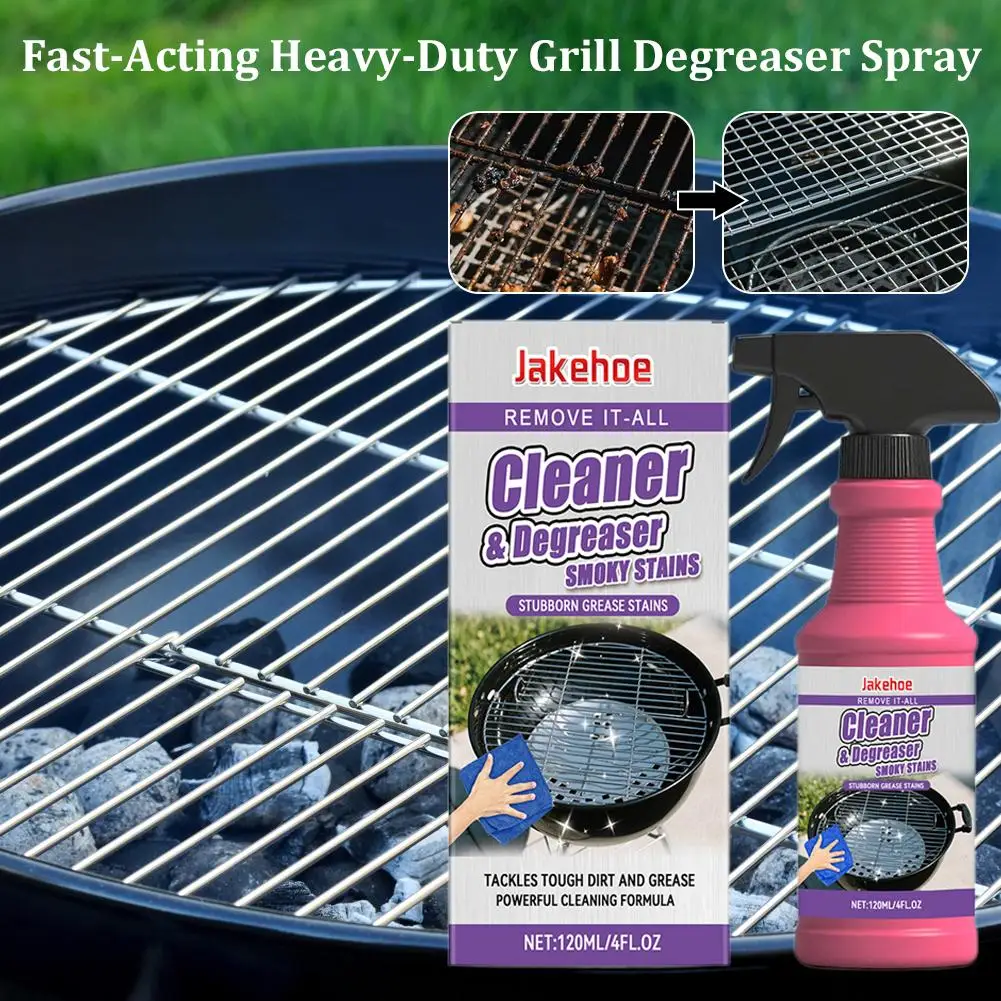 Barbecue Grill And Pan Cleaner Powerful Cleaning Solution For Removing Stubborn Grease And Burnt-On Residue From Grills And Pans thumbnail 3