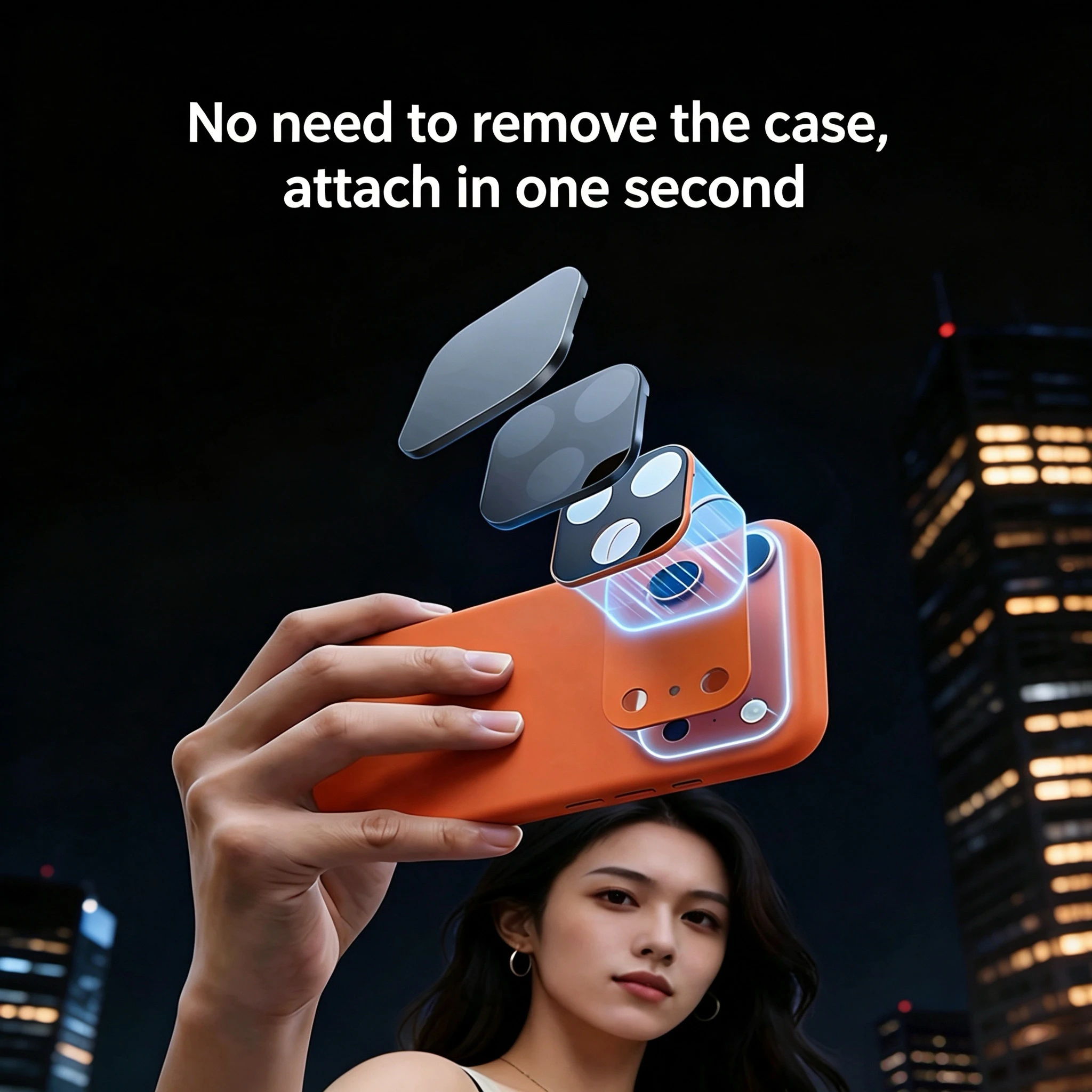 Dual-purpose Magnetic CPL Polarized Lens Filter, scratch and wear resistant, compatible with iPhone 17 Pro / 17 Pro Max thumbnail 5