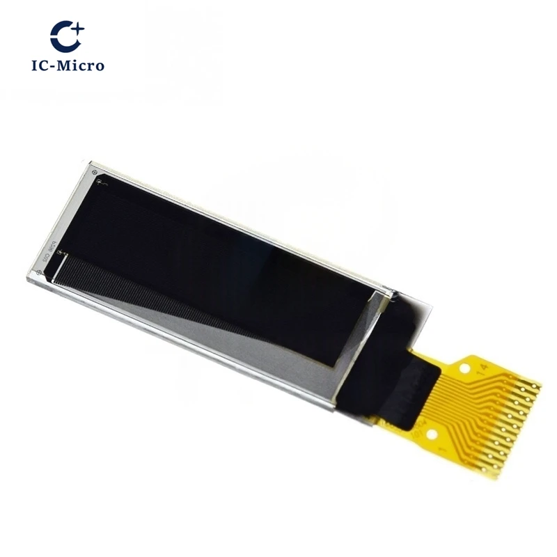 XZG 0.91 inch OLED module 0.91" white/Blue OLED 128X32 OLED LCD LED SSD1306 Display Module 0.91" IIC Communicate for arduino  thumbnail 5