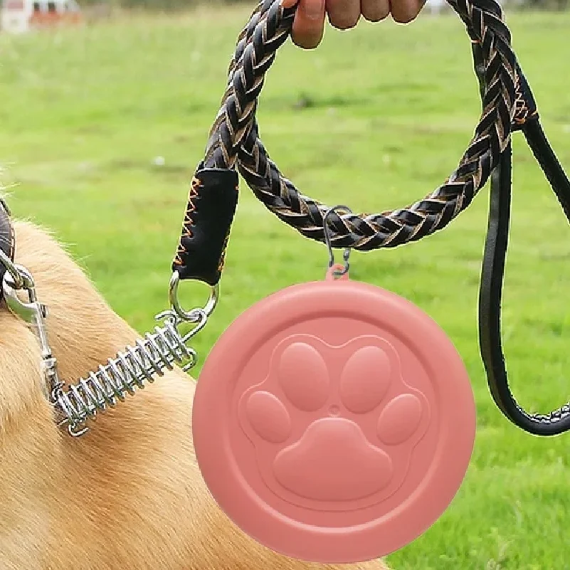 Portable Outdoor Pet Bowl: 2-in-1 Travel Dog Food/Water Dish with Treat Compartment for Hiking, Camping, and On-the-Go Feeding thumbnail 3