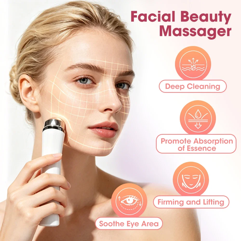 4 Modes EMS Facial Massager LED Light Photon Therapy Instrument Heating Vibration Face Lifting Tightening Anti Wrinkle Skin Care thumbnail 3