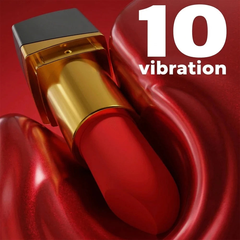 Mini Lipstick Bullet Vibrator for Women Beginner-Friendly Waterproof Rechargeable Silicone Clit Massager for G Spot Nipple thumbnail 2