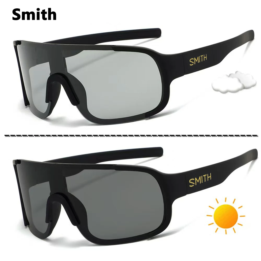 Smith Photosensitive color-changing sunglasses running and hiking sunglasses Cycling Baseball Glasses Protective Equipment thumbnail 6