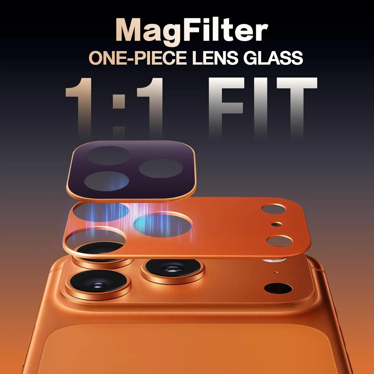 magnetic circular polarization filter lens filter suitable for iPhone 17 Pro Max, increases color saturation reduces reflection thumbnail 5