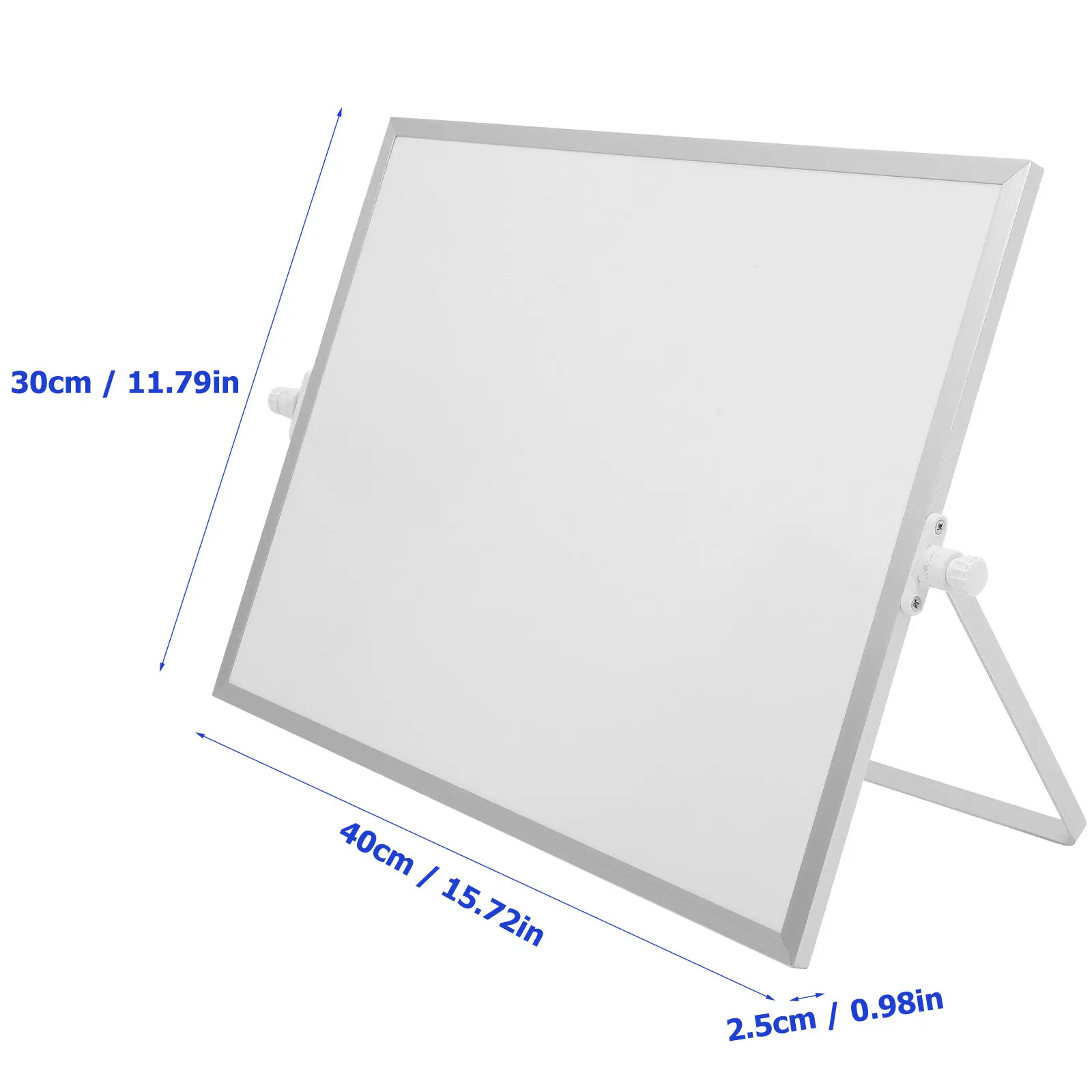 Magnetic Notice Whiteboard Aluminum Alloy Frame Office Desk Writing Board Erasable Dry Erase Board Multi-Use for Home School thumbnail 6