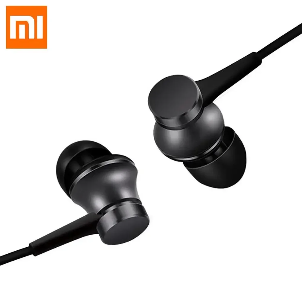 Original Xiaomi in-ear Sport Headphone with Mic Headset for Phone Xiaomi Samsung Huawei-Piston 3 Earphone Bass Wired 3.5MM thumbnail 4