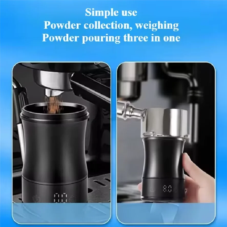 UNCL Coffee Cup Coffee Scale Coffee Powder Cup Scale Electronic Scale Coffee Scale, Metal Tea Cup thumbnail 2