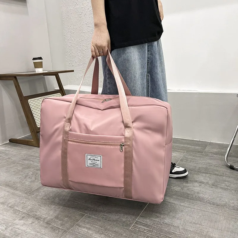 Foldable Travel Bag, Waterproof Unisex Storage Shoulder Bag, Luggage Bag, Handbag, Travel Tote Bag, Fitness Yoga Backpack. thumbnail 2