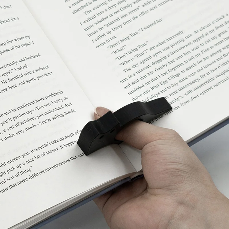 1Pc Cat Thumb Book Page Holder Bookmark Cute cartoon animal reading stand auxiliary tool school supplies gift bookmark thumbnail 5