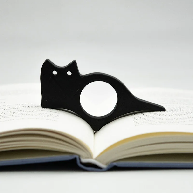 1Pc Cat Thumb Book Page Holder Bookmark Cute cartoon animal reading stand auxiliary tool school supplies gift bookmark thumbnail 6