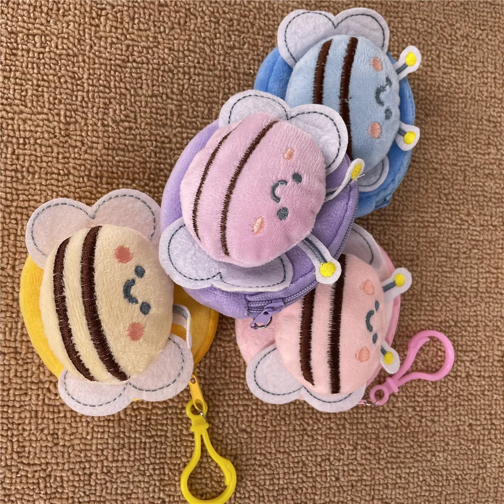 Cute 4Colors , Small 8CM Coin Bag , Key Pendant Pocket Coin Wallet Pouch thumbnail 2